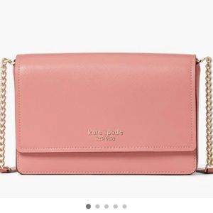 Kate spade Spenser flap chain wallet